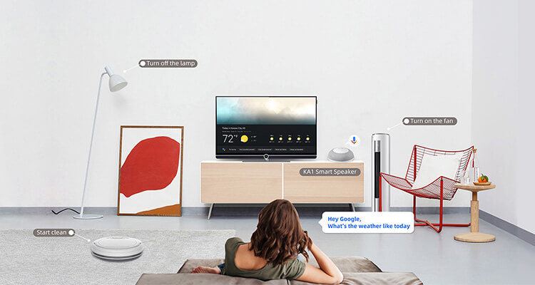 VideostrongKA1 hands-free voice control technology